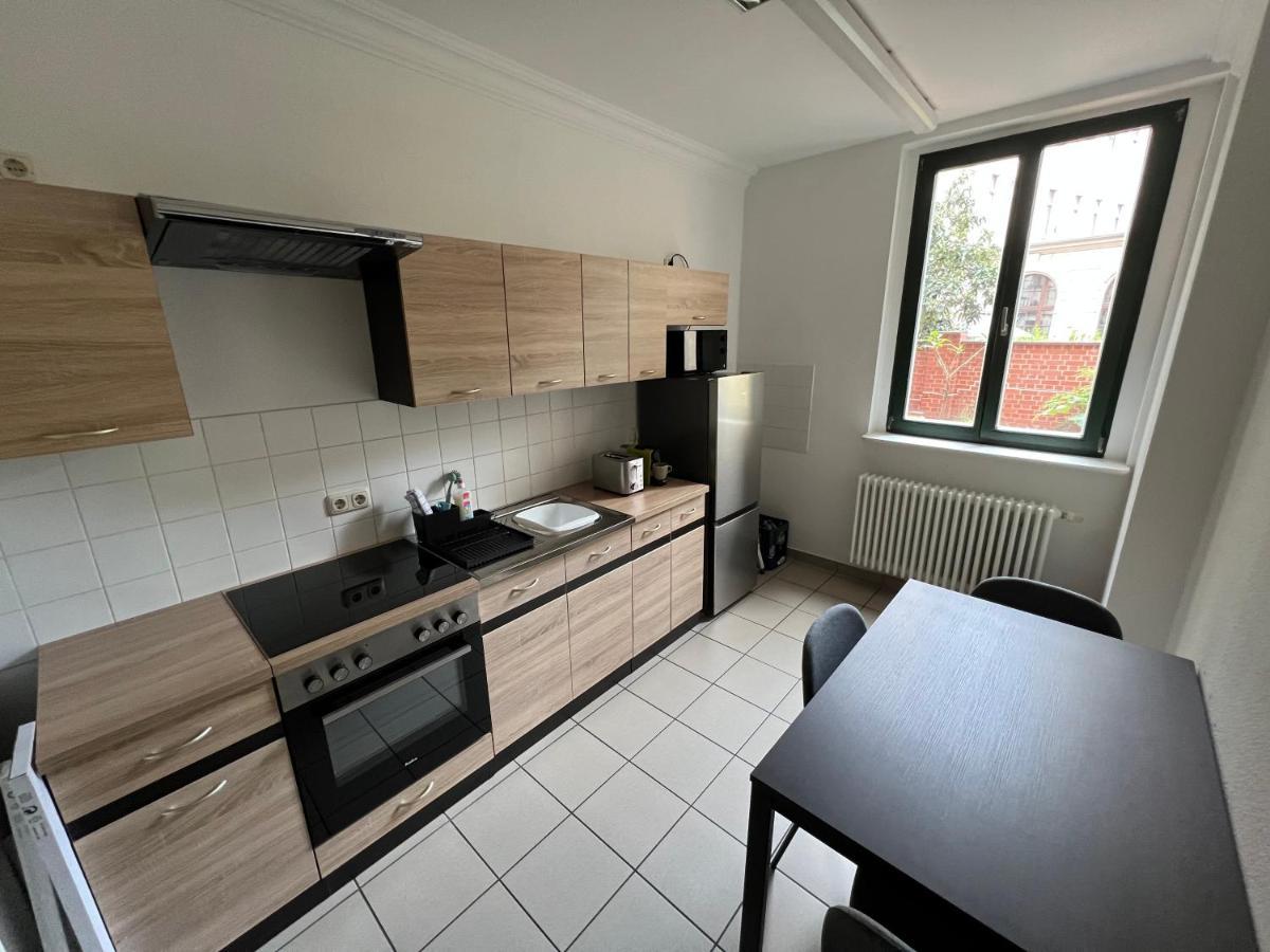 Wohnung Im Universitaetsring Halle  Dış mekan fotoğraf
